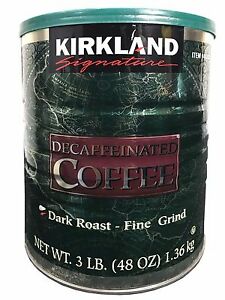 how is kirkland coffee decaffeinated